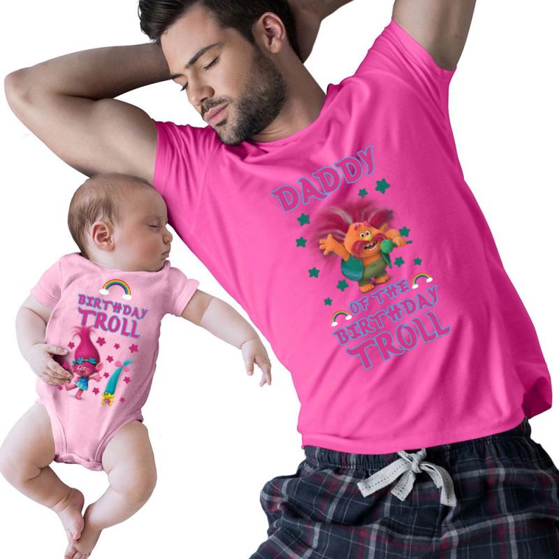baby girl and daddy matching shirts
